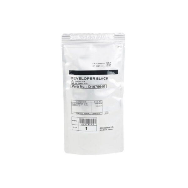 Developer Pack Richo Part No D1979641 - SCAX