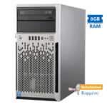 HP Proliant ML310e Gen8v2 Server Tower G3240/8GB DDR3/No HDD/4LFF/2xPSU/DVD/P222-512MB Grade A+ Refu - SCAX