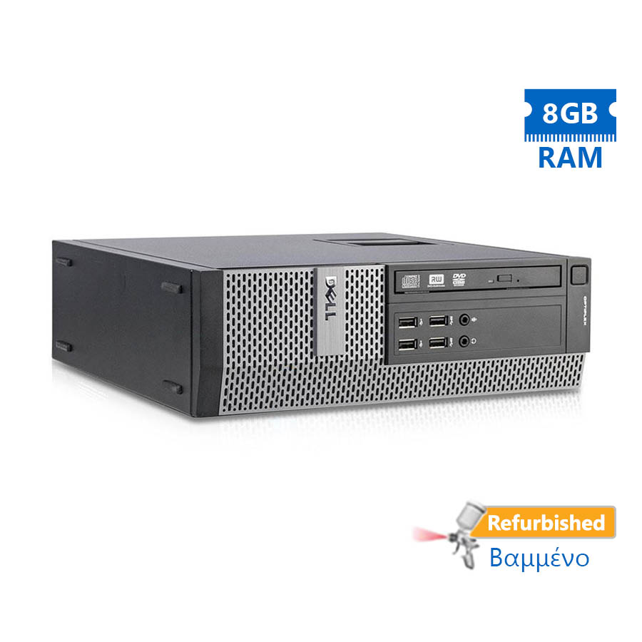 Dell 7020 SFF i5-4590/8GB DDR3/500GB/DVD/8P Grade A+ Refurbished PC - SCAX