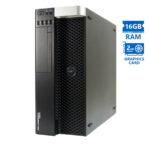 Dell Precision T3610 Tower Xeon E5-1620v2(4-Cores)/16GB DDR3/500GB/Nvidia 2GB/DVD/8P Grade A Worksta - SCAX