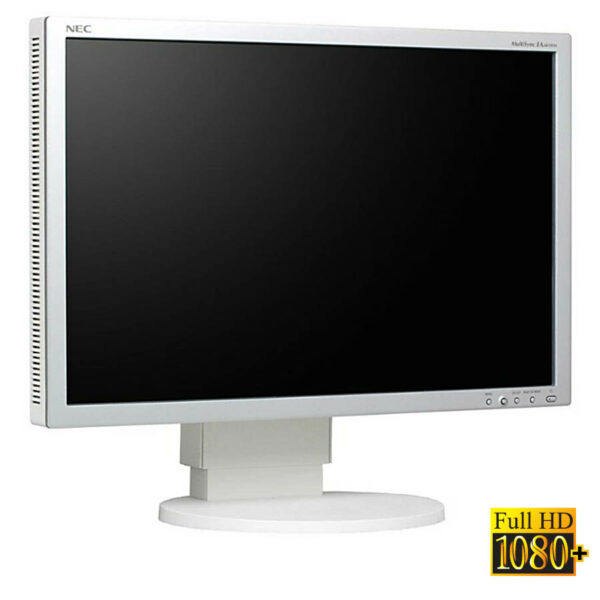 Used (A-) Monitor E241WM TFT/NEC/24"FHD/1920x1200/Wide/White/Grade A-/D-SUB & DVI-D - SCAX