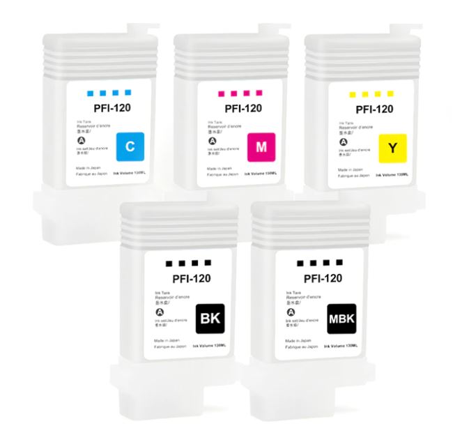 Συμβατό Μελάνι Canon PFI-120 Black 6K 130ml