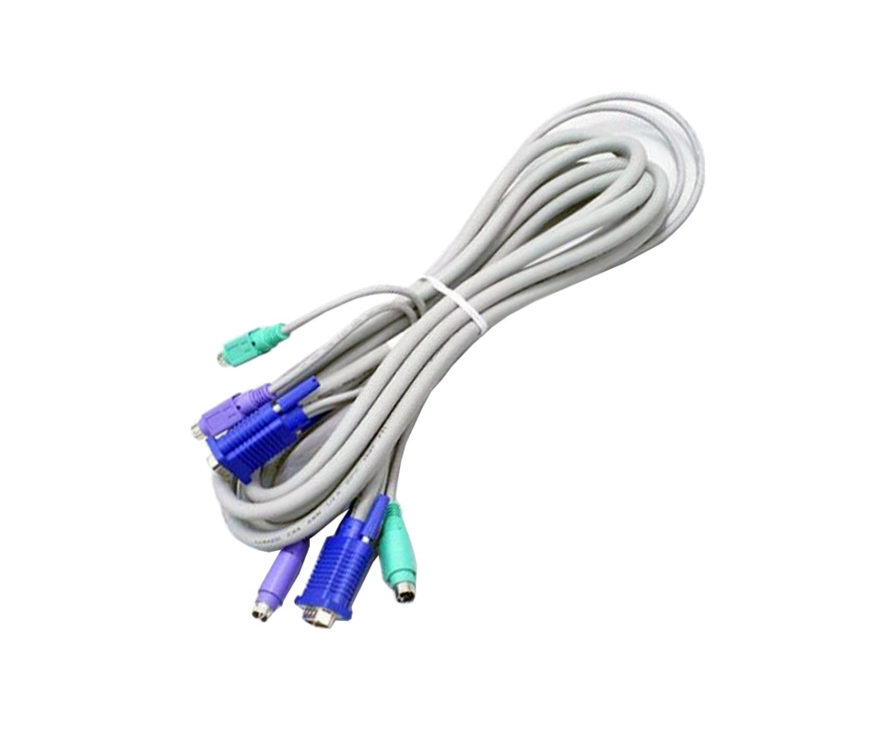 KVM SWITCH CABLE HP PS/2-DSUB 3.0M (one side) Refurbished