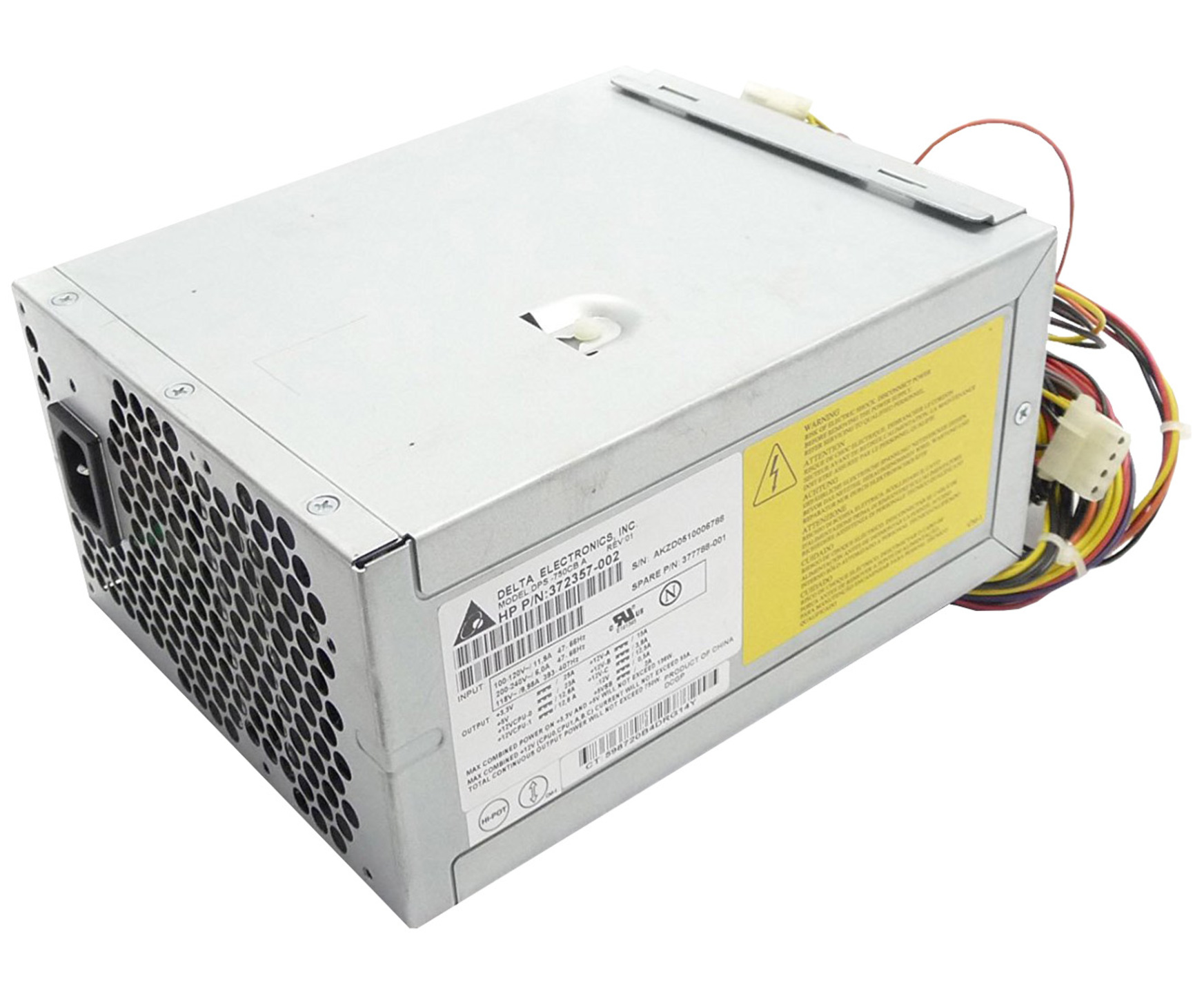 POWER SUPPLY PC HP W/S XW9300 750W Refurbished