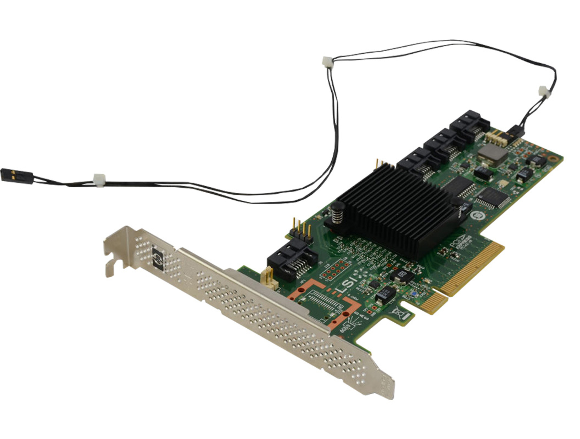 RAID CONTROLLER HP LSI SAS9212-4I 4xSATA 6GB 636705-001 Refurbished