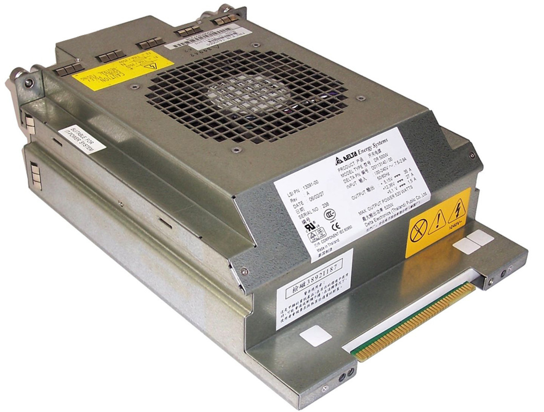 POWER SUPPLY STR IBM 911/520/RS6000 850W - 97P2330 Refurbished
