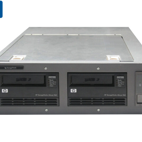 TAPE DRIVE Enclosure 3U With 2x HP Ultrium 960 LTO3 SCSI Refurbished