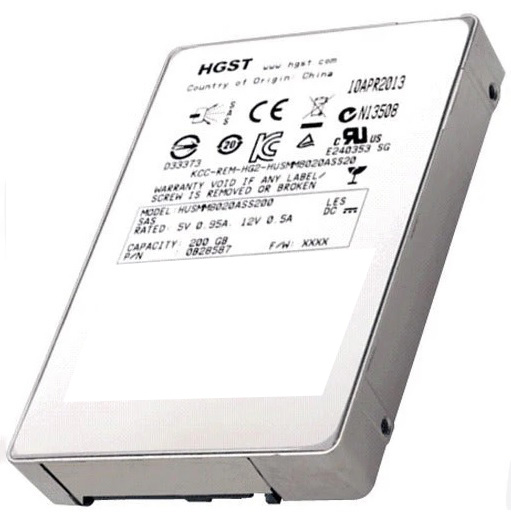SSD SRV 400GB 2.5" HGST 12G SAS HUSMM8040ASS201 Refurbished