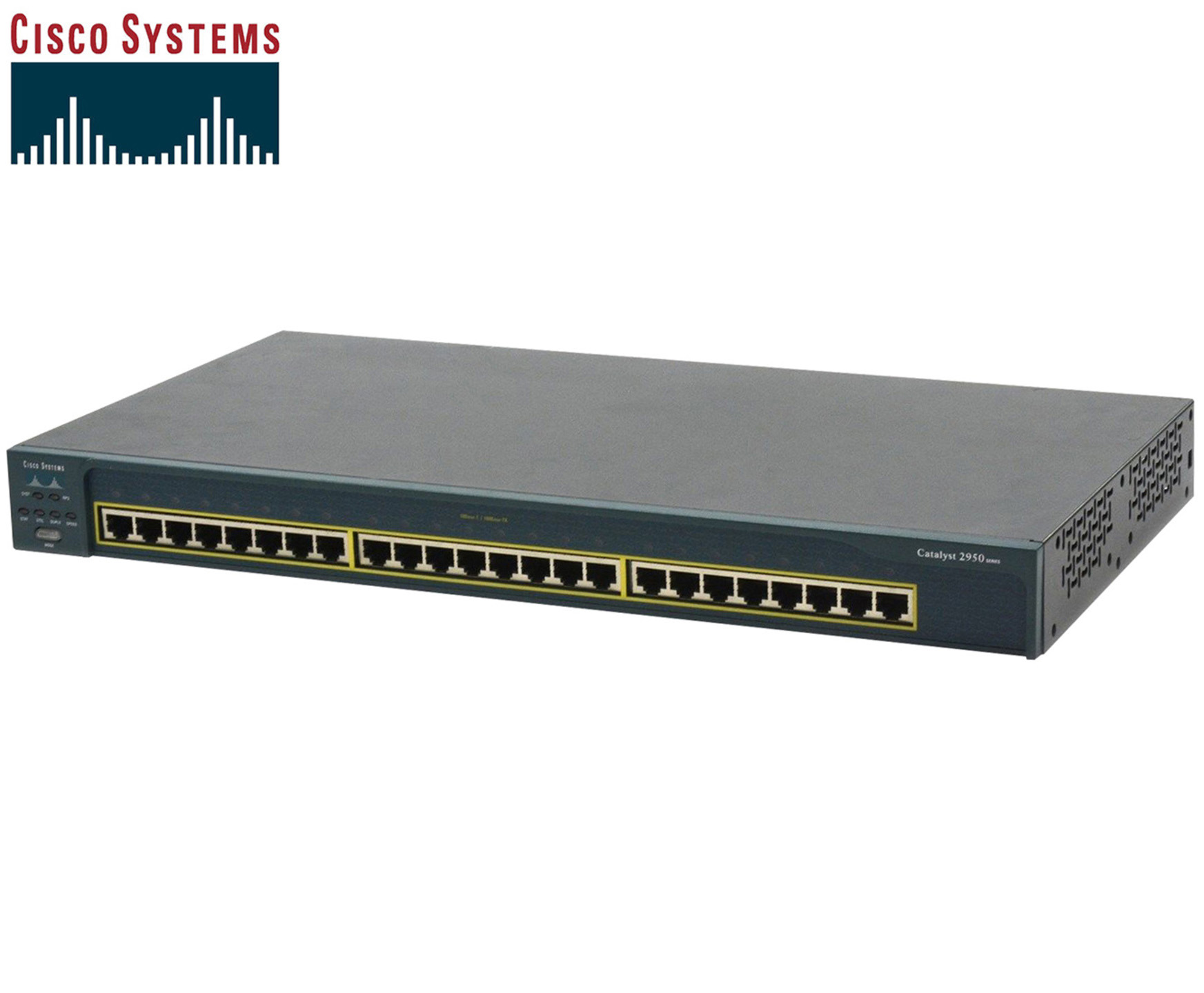 SWITCH ETH 24P 100MB CISCO CATALYST 2950 STACKABLE Refurbished