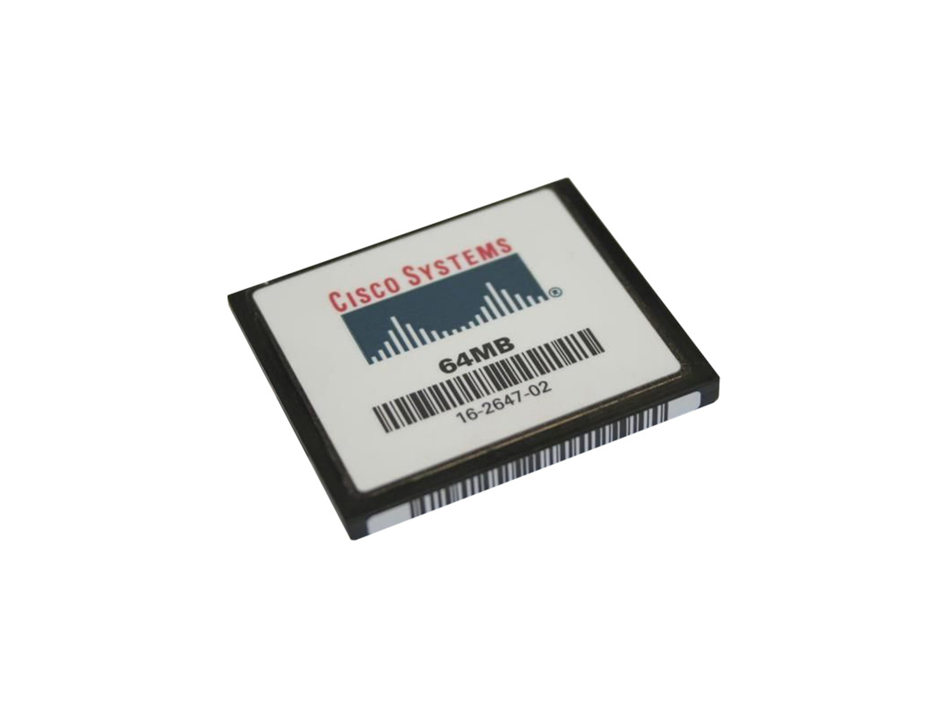 FLASH CARD CISCO MEM2800-64CF= 64MB CF FOR 2801 Refurbished