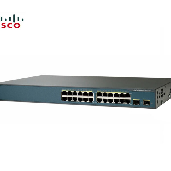 SWITCH ETH 24P 100MB & 2x1GB SFP CISCO CATALYST 3560V2 IPB NEW Refurbished