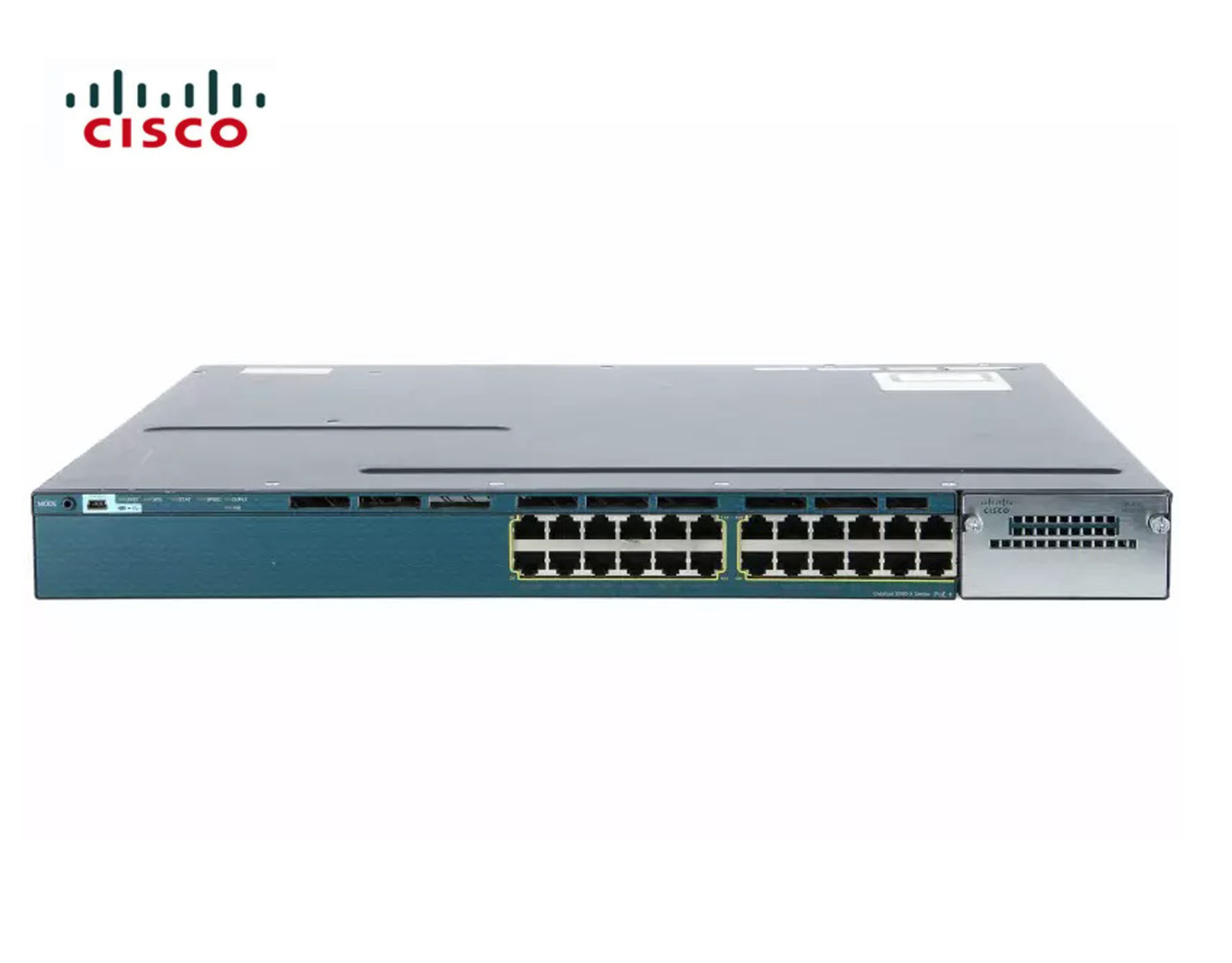 SWITCH ETH 24P 1GBE CISCO C3560X POE 1x715W NEW Refurbished