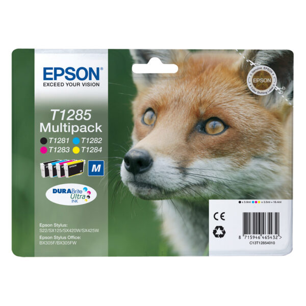 Epson Μελάνι Inkjet T1285 Multipack (C13T12854012) (EPST128540) - SCAX