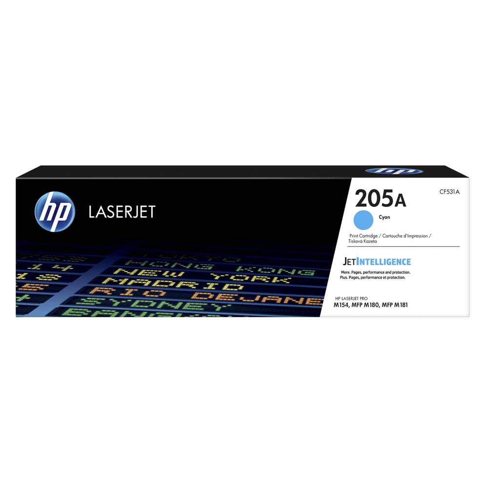 HP 205A LaserJet Cyan Toner (900k) (CF531A) (HPCF531A) - SCAX