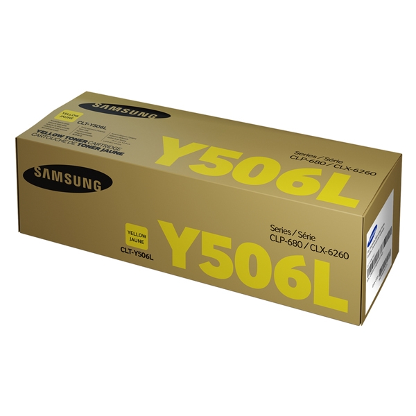 Samsung CLT-Y506L High Yield Yellow Toner Cartridge (SU515A) (HPCLTY506L) - SCAX