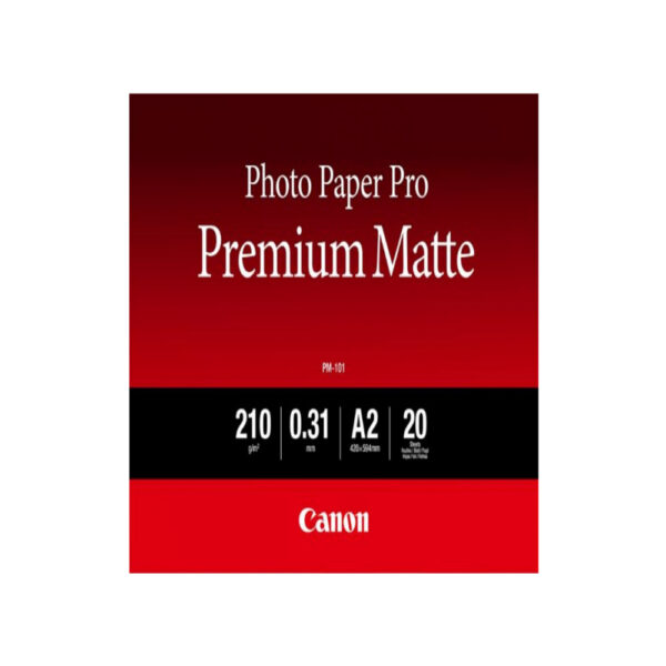 Canon Φωτογραφικό Χαρτί Premium Matte A2 (8657B017) (CAN-PM101A2) - SCAX
