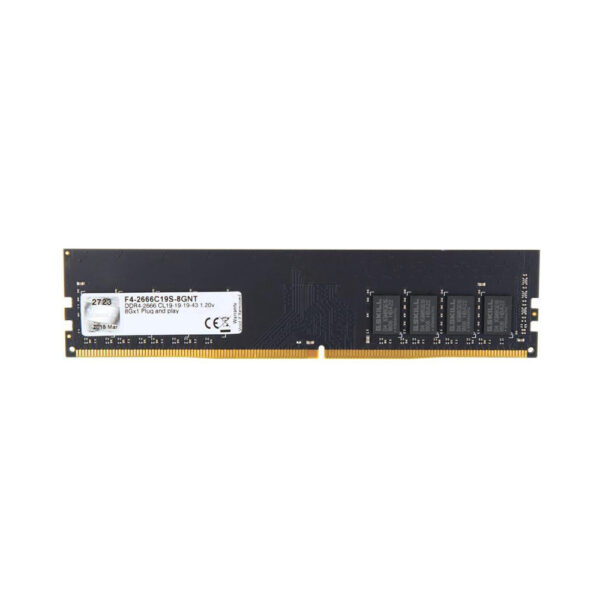 G.Skill Value DDR4 με Module 1x8GB και Ταχύτητα 2666 για Desktop (F4-2666C19S-8GNT) - SCAX