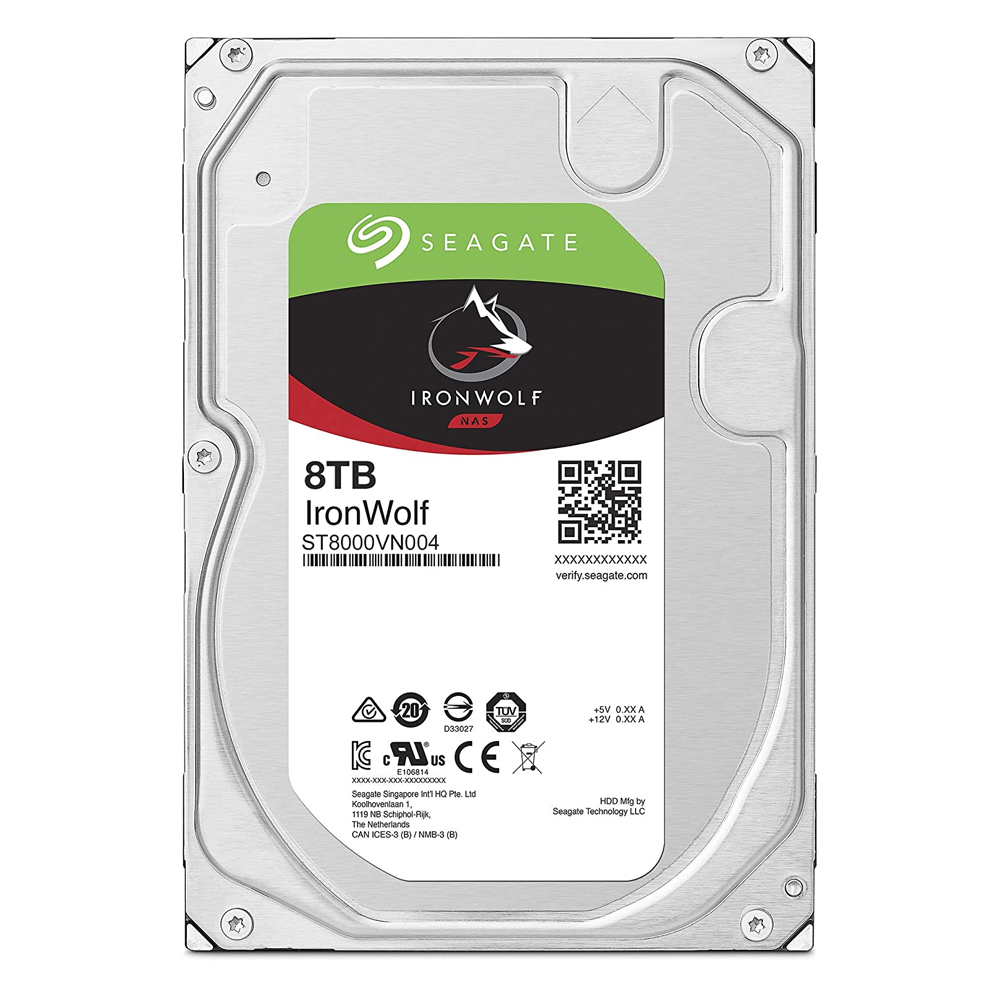 Εσωτερικός Σκληρός Δίσκος SEAGATE 3.5' 8TB Sata III Ironwolf (ST8000VN004) (SEAST8000VN004) - SCAX