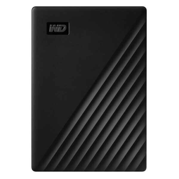 Western Digital My Passport 5TB External USB 3.2 Gen 1 Portable Hard Drive (Black) (WDBPKJ0050BBK) - SCAX