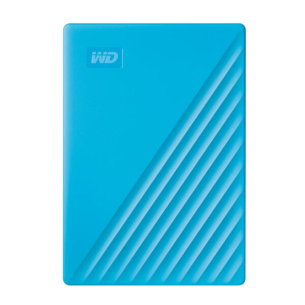 Western Digital My Passport 2TB External USB 3.2 Gen 1 Portable Hard Drive (Blue) (WDBYVG0020BBL-WESN) - SCAX