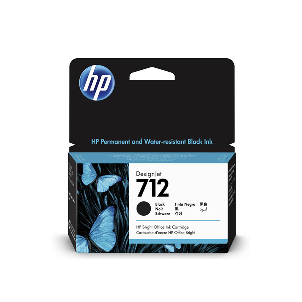 HP Μελάνι Inkjet No.712 Black (3ED70A) (HP3ED70A) - SCAX