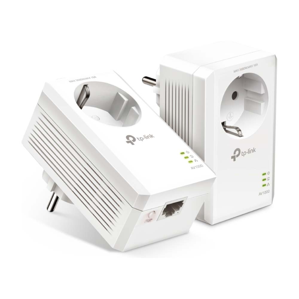 TP-LINK Powerline PA7017P AV1000 Starter Kit V4 (TL-PA7017P KIT) (TPTL-PA7017PKIT) - SCAX
