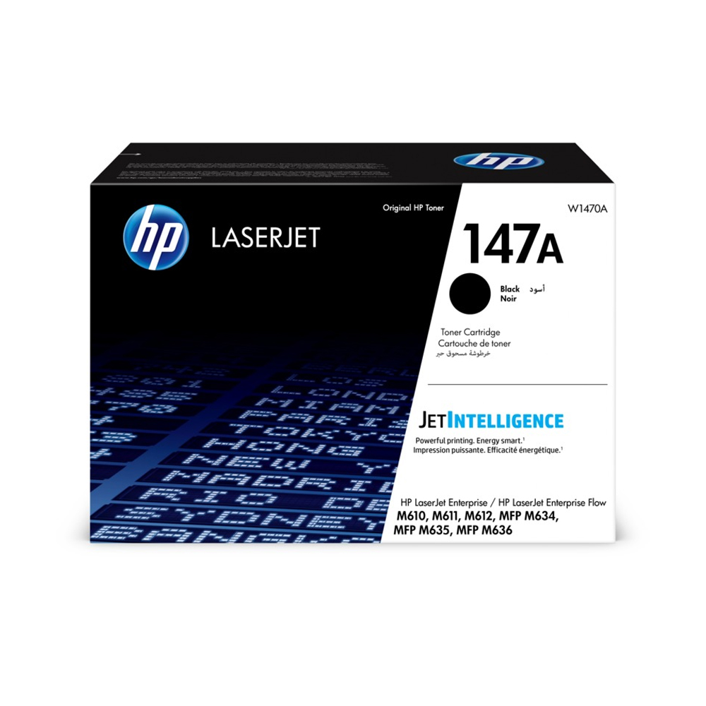 HP 147A Black LaserJet Toner Cartridge (10.5k) (W1470A) (HPW1470A) - SCAX