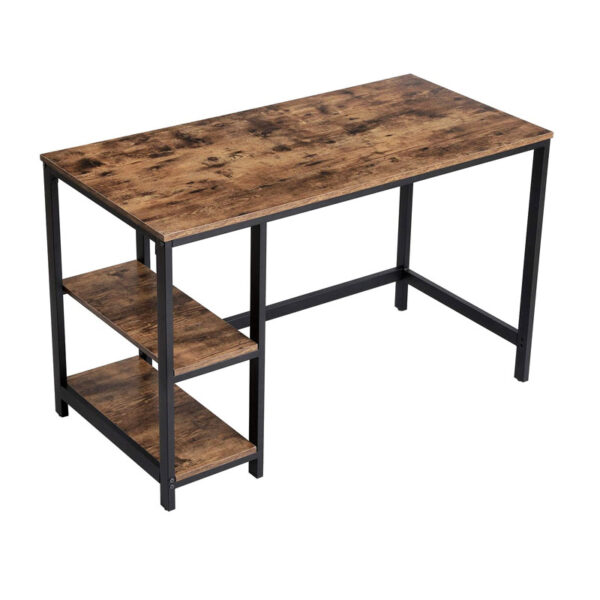 Μεταλλικό Γραφείο με 2 Ράφια 120 x 60 x 75 cm Vasagle (LWD47X) (VASLWD47X) - SCAX