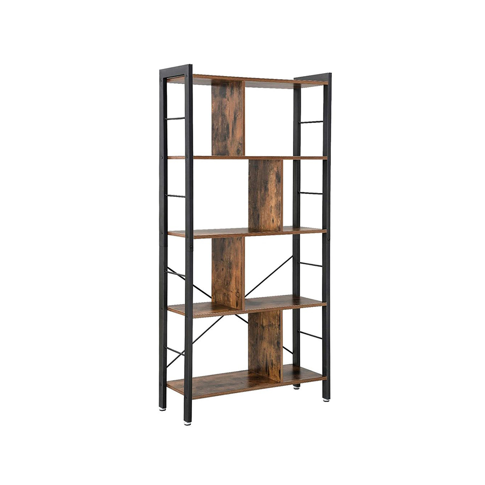 Μεταλλική Βιβλιοθήκη με 4 Ράφια 74 x 30 x 154.5 cm Vasagle (LBC12BX) (VASLBC12BX) - SCAX