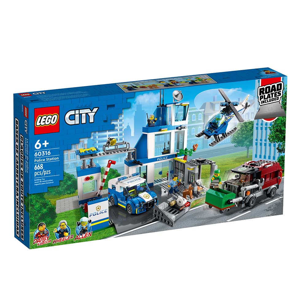Lego City: Police Station για 6+ ετών (60316) (LGO60316) - SCAX