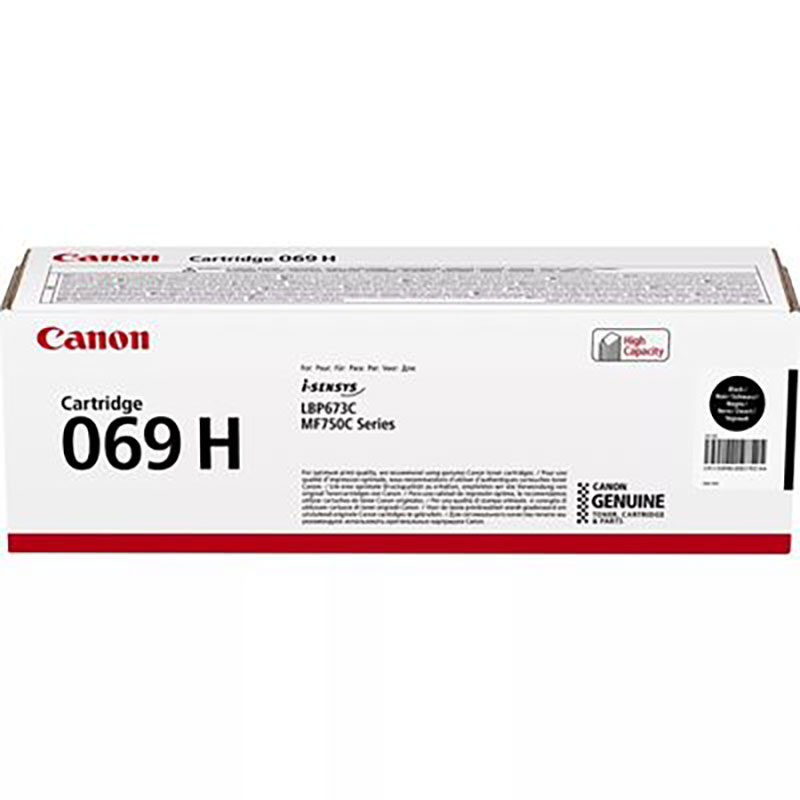 Canon Toner Laser Μαύρο 7600 Σελίδων ΗC (5098C002) (CAN-069BKH) - SCAX