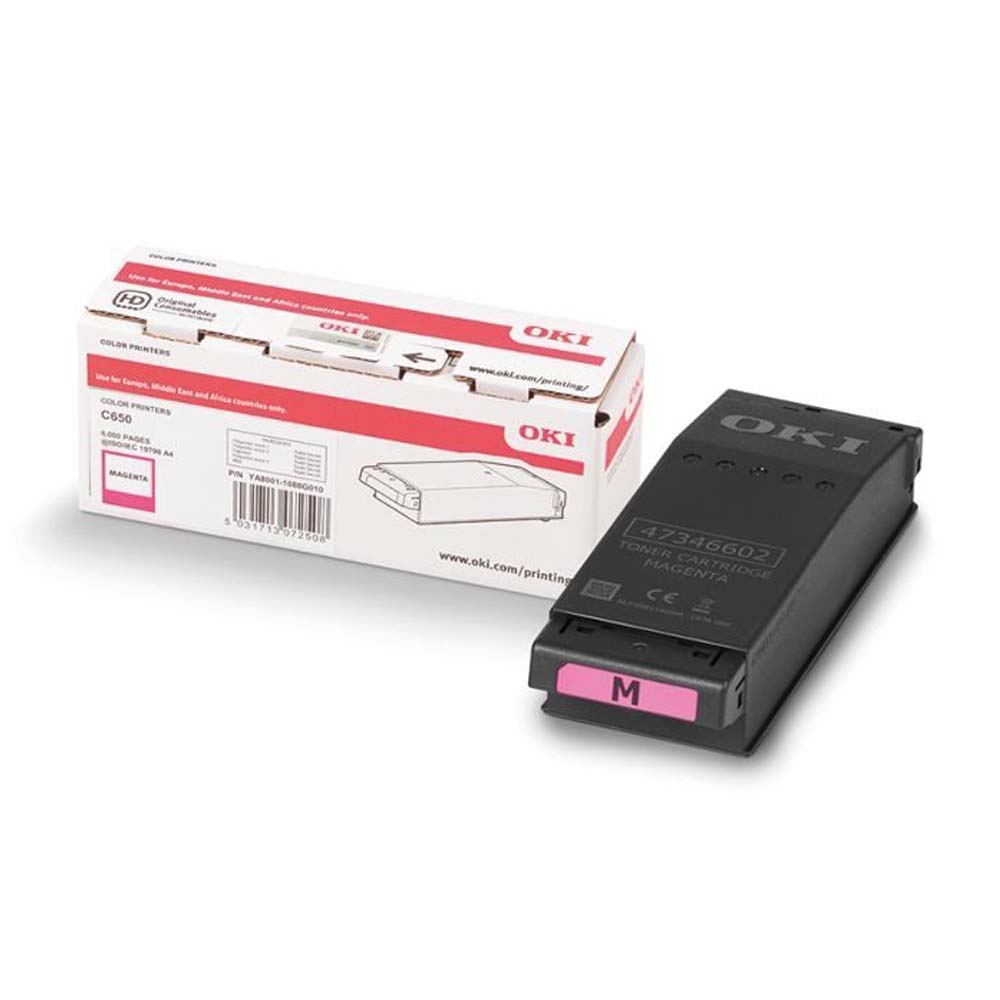OKI C650 TNR MAGENTA 6K (09006128) (OKI-C650-M) - SCAX