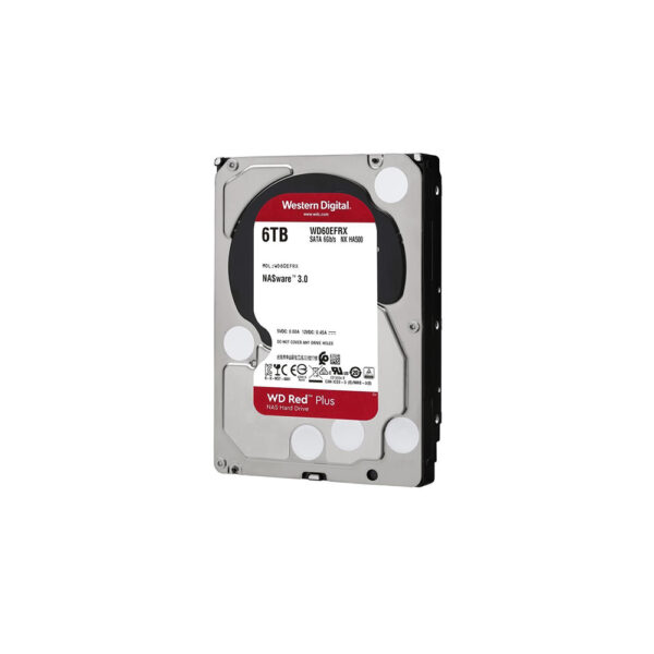 Western Digital Red Plus NAS Hard Drive 6TB 3.5" (CMR) (WD60EFPX) - SCAX