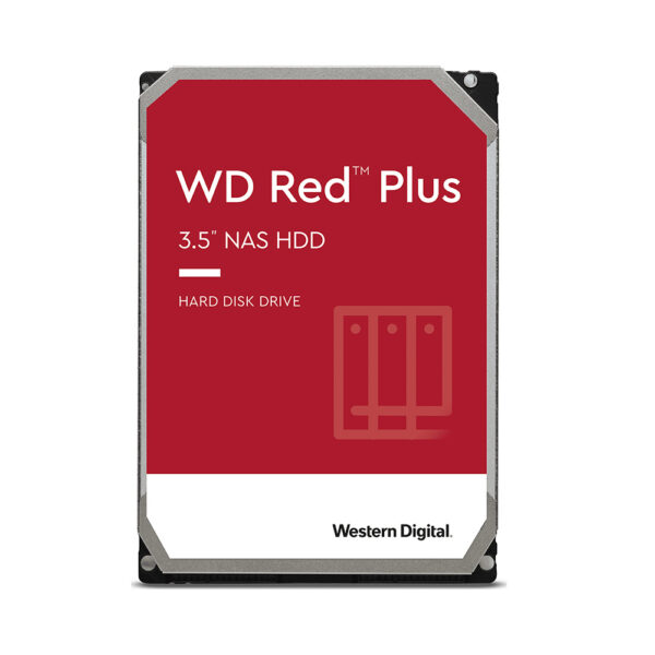 Western Digital Red Plus NAS Hard Drive 4TB 3.5" (CMR) (WD40EFPX) - SCAX