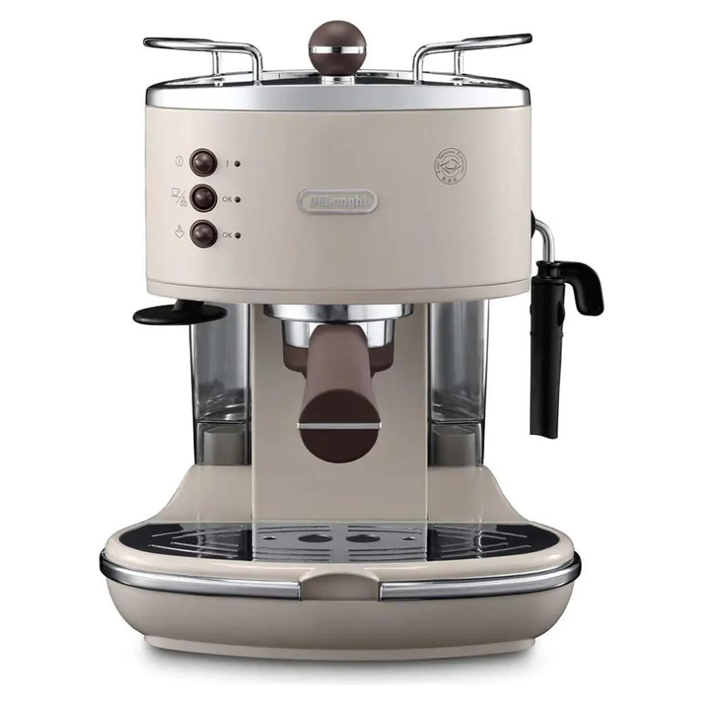 De'Longhi Icona Vintage ECOV 311.BG Μηχανή Espresso 1100W Πίεσης 15bar Λευκή (132106084) (DLG132106084) - SCAX