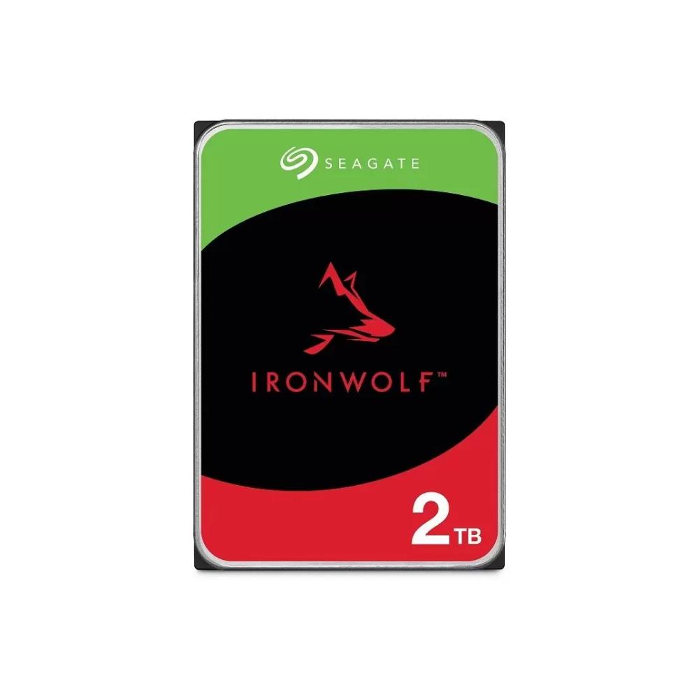Seagate Ironwolf 2TB HDD Σκληρός Δίσκος 3.5" SATA III 5900rpm με 256MB Cache για NAS (ST2000VN003) (SEAST2000VN003) - SCAX