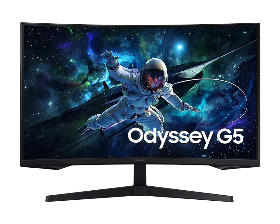SAMSUNG LS27CG552EUXEN Odyssey G5 Curved WQHD Gaming Monitor 27'' 165Hz (SAMLS27CG552EUXEN) - SCAX