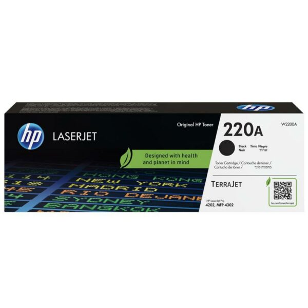 HP 220A Toner Black  (W2200A) (HPW2200A) - SCAX