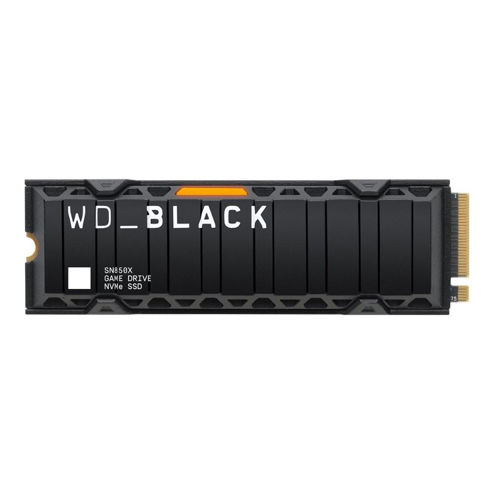 Western Digital SSD Black SN850X 1TB NVMe Heatsink (WDS100T2XHE) - SCAX