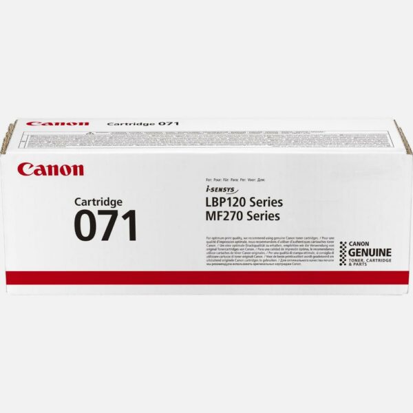 Canon Toner Laser Εκτυπωτή Μαύρο (1.200pages) (5645C002) (CAN-071) - SCAX