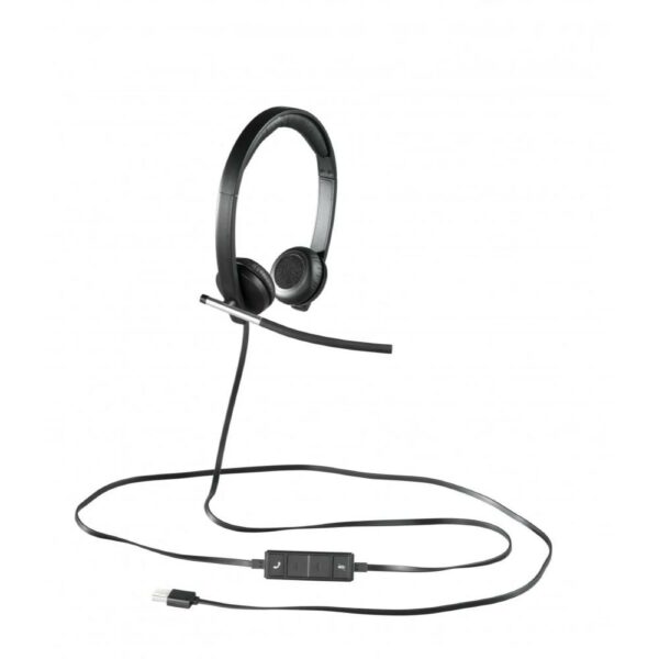 Logitech H650e Stereo Headset On-Ear Wired (981-000519) (LOGH650EBK) - SCAX