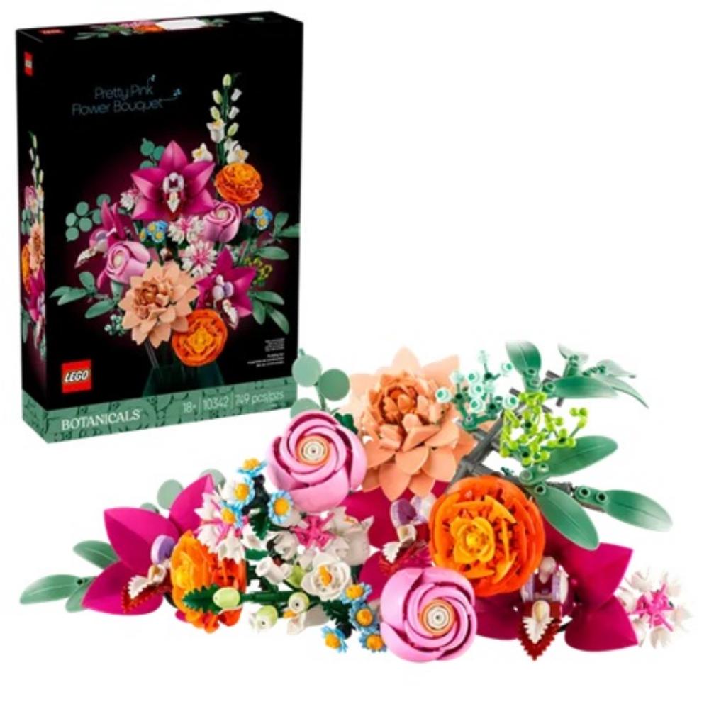 Lego Botanicals Beautiful Pink Flower Bouquet (10342) (LGO10342) - SCAX