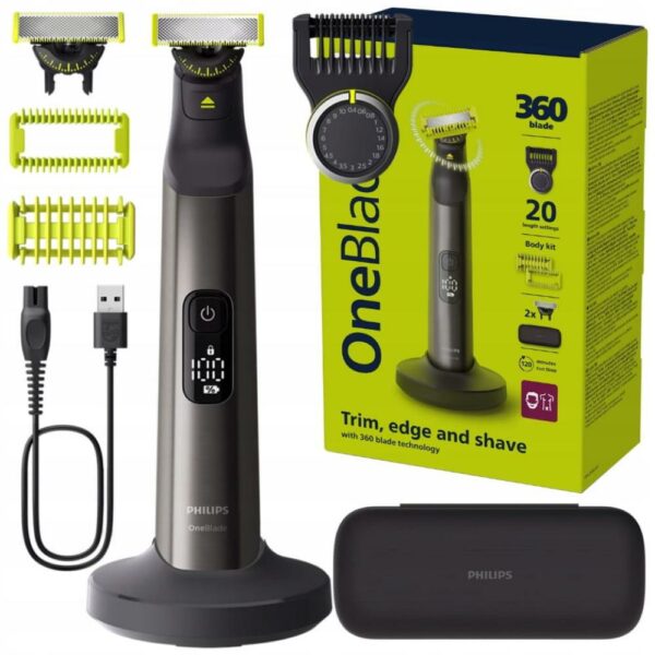 Philips OneBlade Pro 360 QP6652/61 Ξυριστική Μηχανή Προσώπου / Σώματος (QP6652/61) (PHIQP6652-61) - SCAX