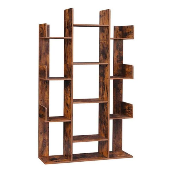 Vasagle Ξύλινη Βιβλιοθήκη με 13 Ράφια 86 x 25 x 140 cm LBC67BXV1 - SCAX