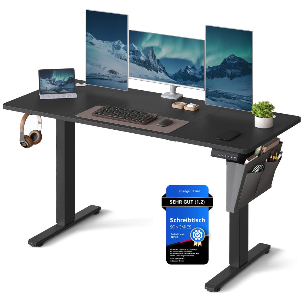 Songmics Μεταλλικό Ηλεκτρικά Ρυθμιζόμενο γραφείο σε Ύψος