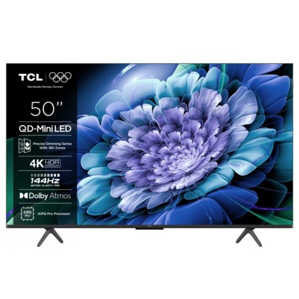 TCL 50C61K Smart TV 4K UHD Mini LED HDR 2025 50" (50C61K) (TCL50C61K) - SCAX