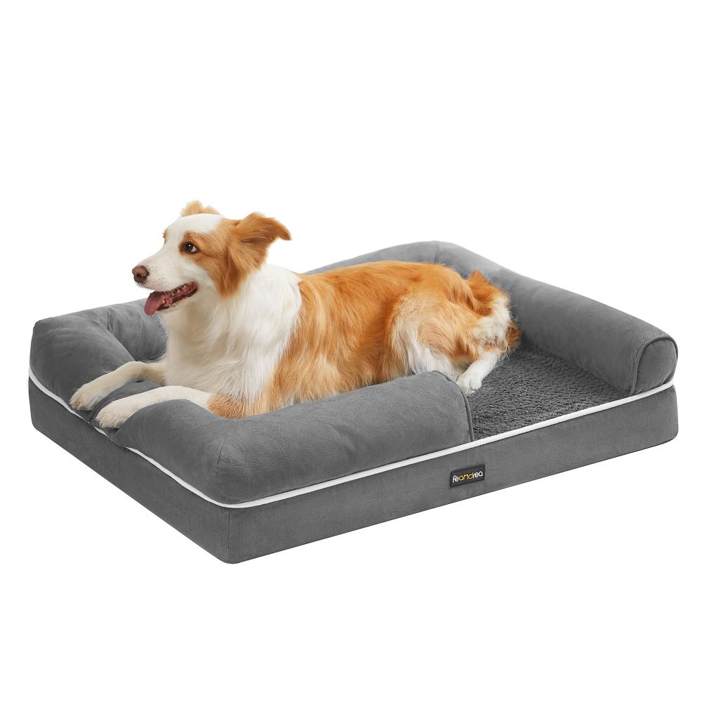 Feandrea Dog Bed με αφρό μνήμης 91 x 71 x 25 cm - Γκρι (PGW076G02) (FEAPGW076G02) - SCAX Feandrea Dog Bed με αφρό μνήμης 91 x 71 x 25 cm - Γκρι (PGW076G02) (FEAPGW076G02) - SCAX