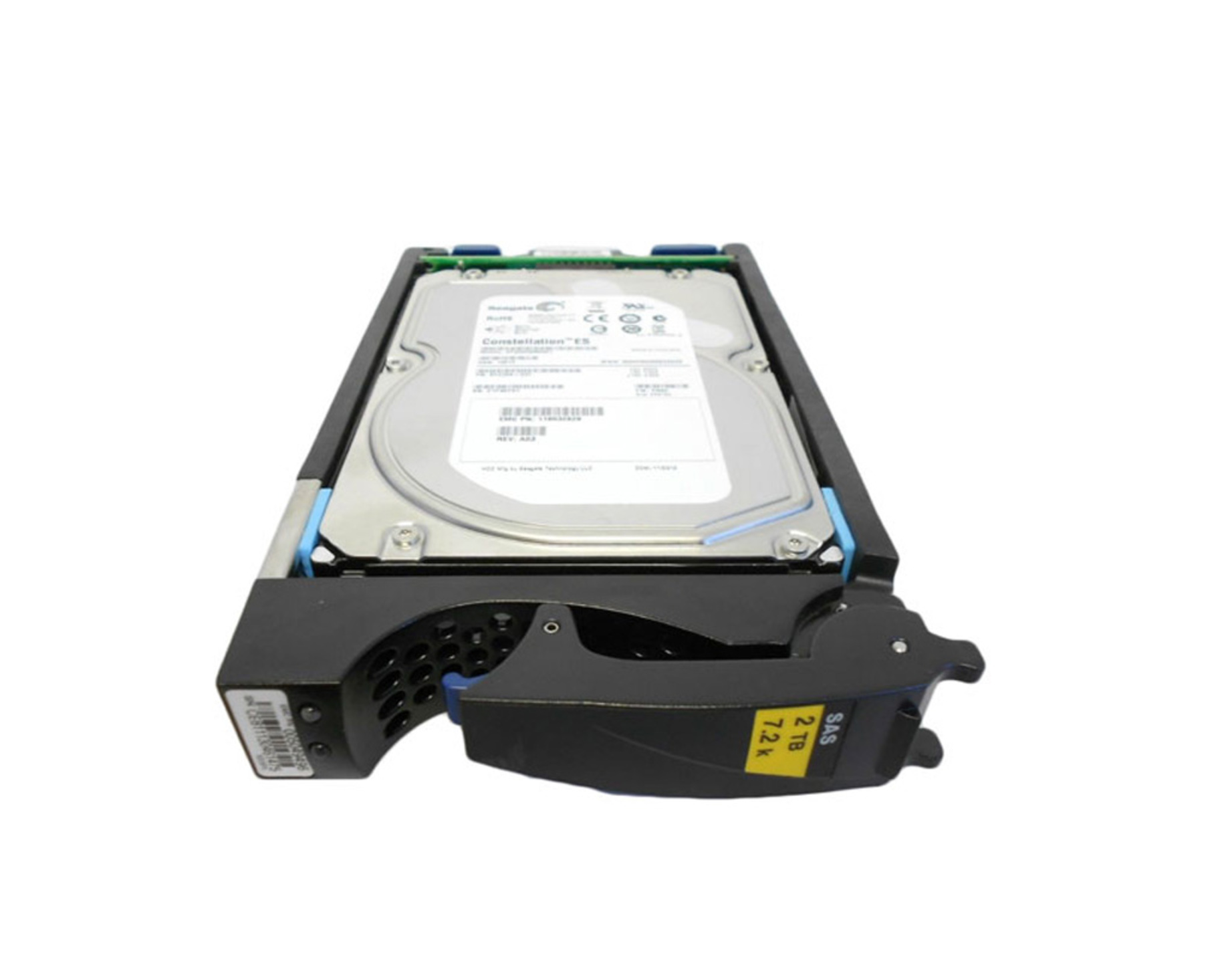 STORAGE HDD SAS 2TB EMC 6G 7.2K 3.5" W/TRAY Refurbished