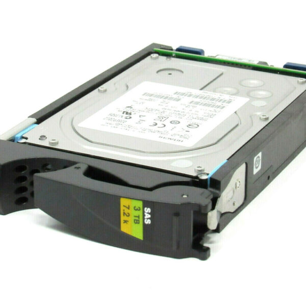 STORAGE HDD SAS 3TB EMC 6G 7.2K 3.5" W/TRAY 005049453 Refurbished