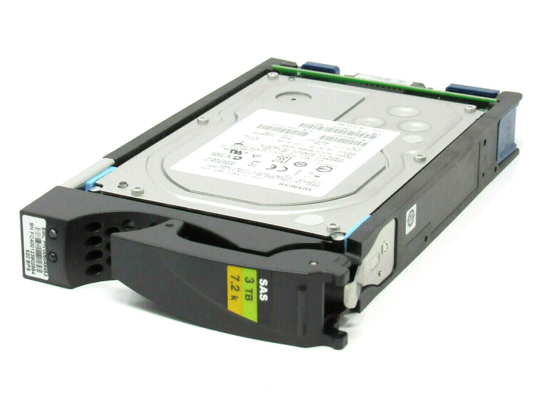 STORAGE HDD SAS 3TB EMC 6G 7.2K 3.5" W/TRAY 005049453 Refurbished